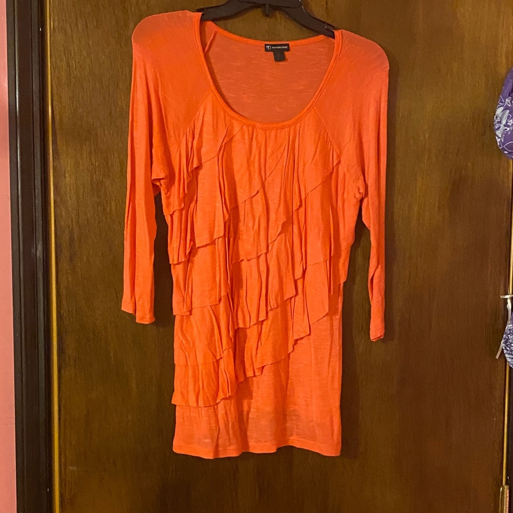 Dressy Coral Pink Shirt